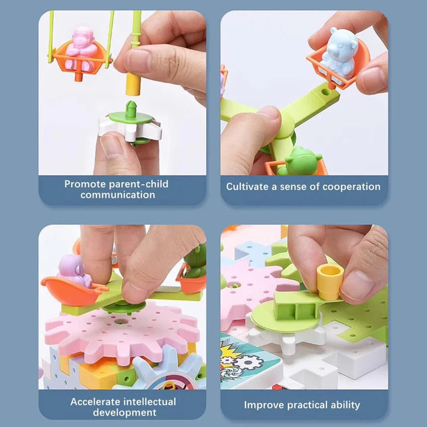 Kreativne električne kocke i zupcanici - 165 delova