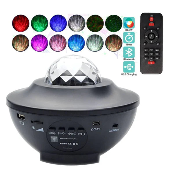 Zvezdani projektor (sa bluetooth zvučnikom)