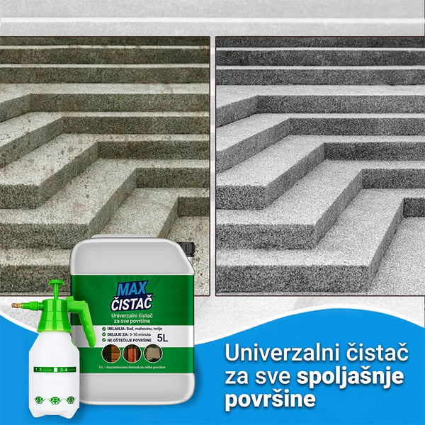 Sredstvo za čišćenje crepa i betona