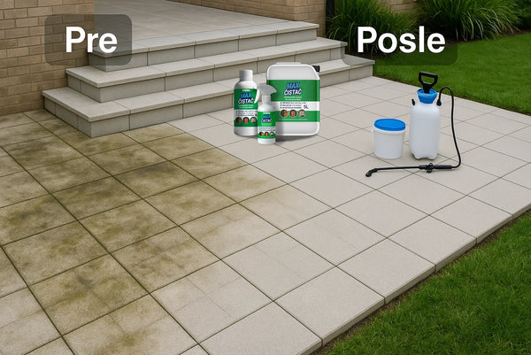 Sredstvo za čišćenje crepa i betona