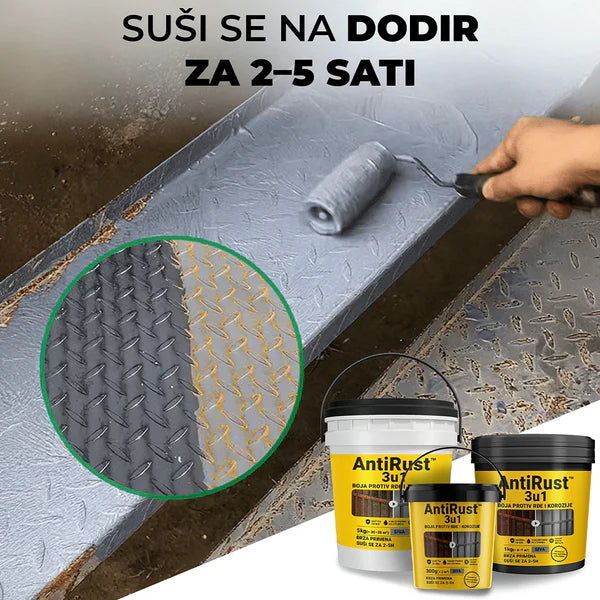 AntiRust™ 3u1 – boja protiv rđe