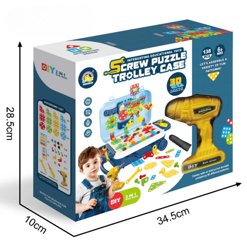 Kreativni set 2u1 za male majstore