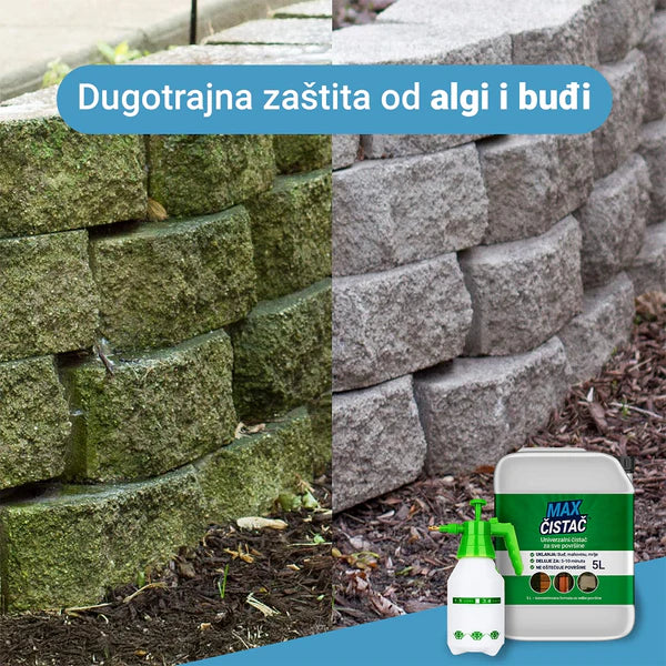 Sredstvo za čišćenje crepa i betona