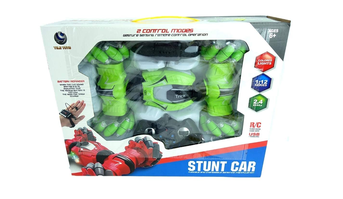 Akrobatski auto na daljinski sa senzor narukvicom