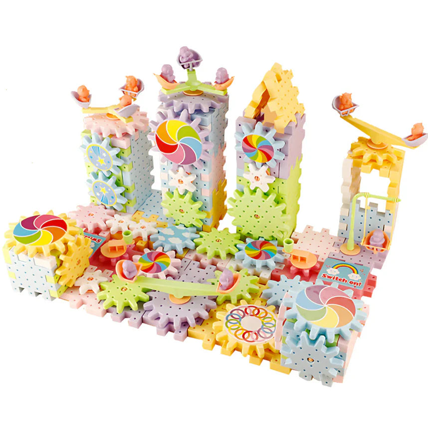 Kreativne električne kocke i zupcanici - 165 delova