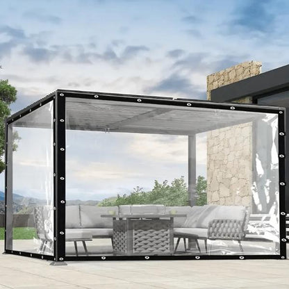 Zaštitna vodonepropusna providna cerada