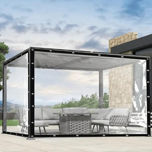 Zaštitna vodonepropusna providna cerada