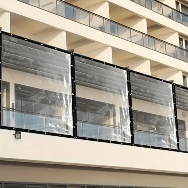 Zaštitna vodonepropusna providna cerada