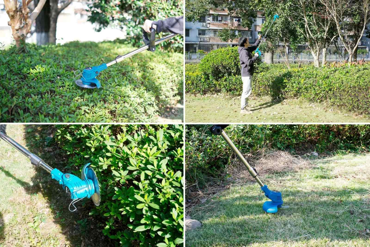 Aku trimer za travu sa 2 baterije