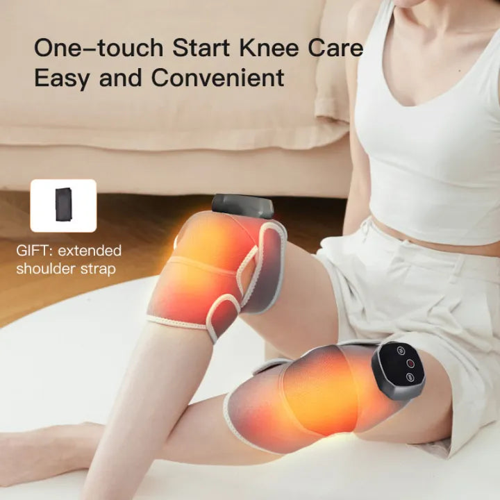 Električni masažer 3u1 za koleno, lakat i ramena