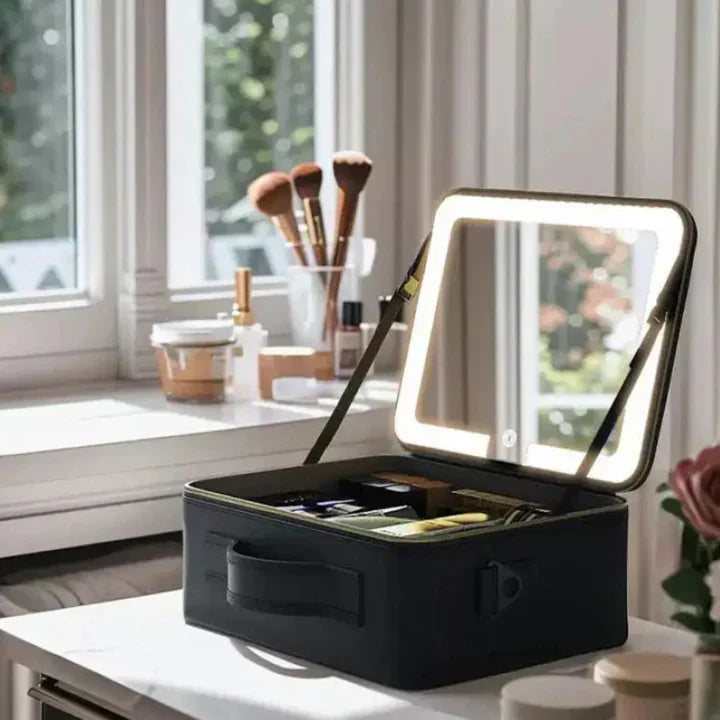 Torba za šminku sa LED ogledalom