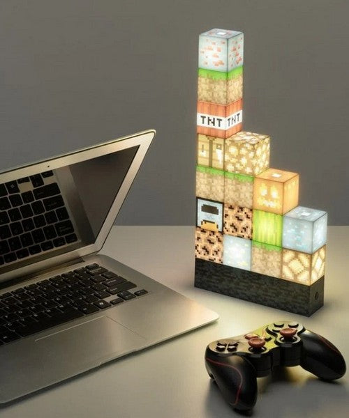 Minecraft USB LED lampa