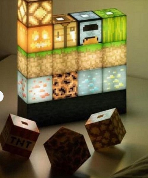 Minecraft USB LED lampa