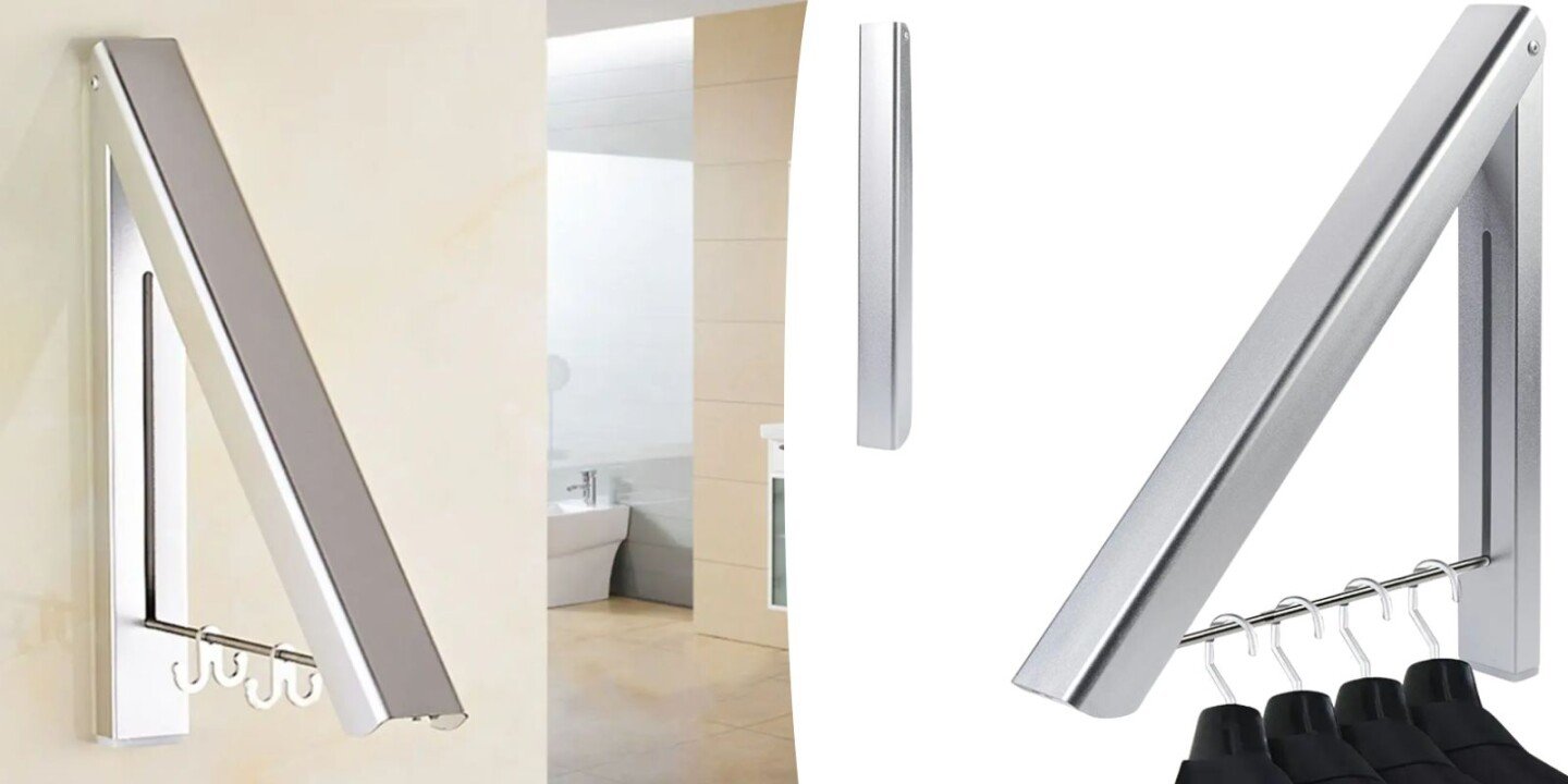 Sklopiva vešalica za odeću na zid