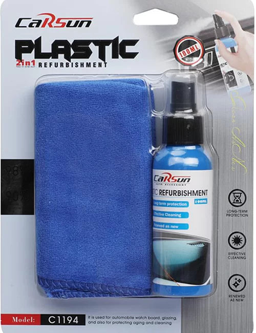 Sprej za plastiku + gratis krpa