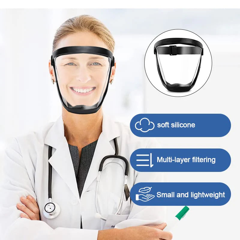 Vizir maska za celo lice 1+1 GRATIS